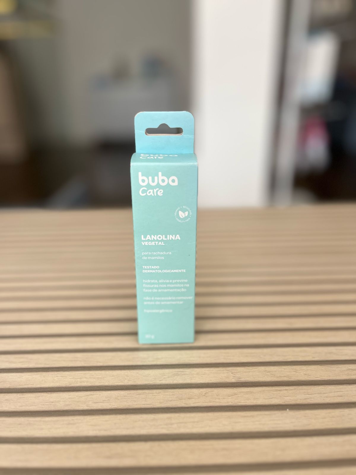 Pomada Lanolina Vegetal Buba Care para Seios 30g