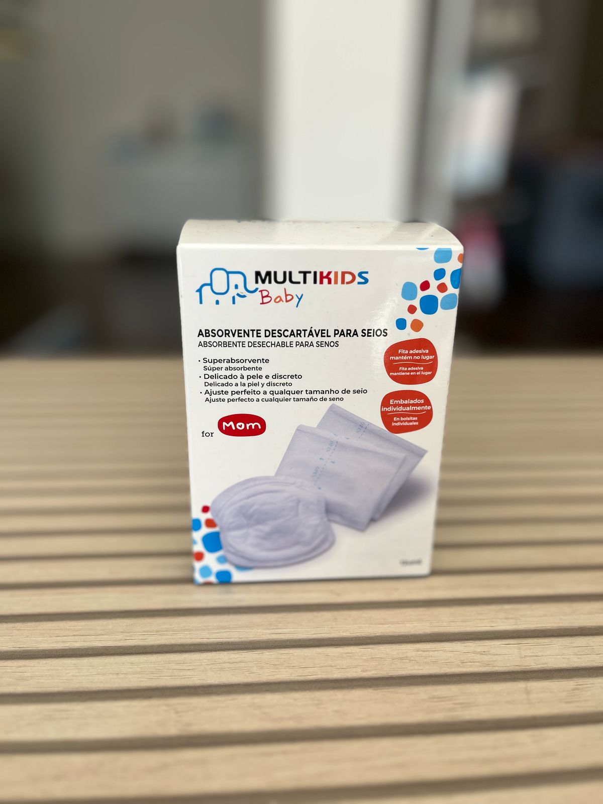 Absorvente para seios descartavél